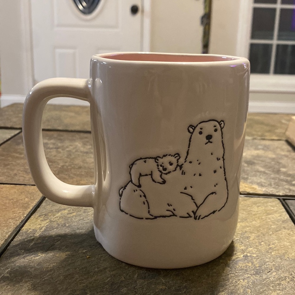 Rae Dunn Mama Bear Polar Bear mug